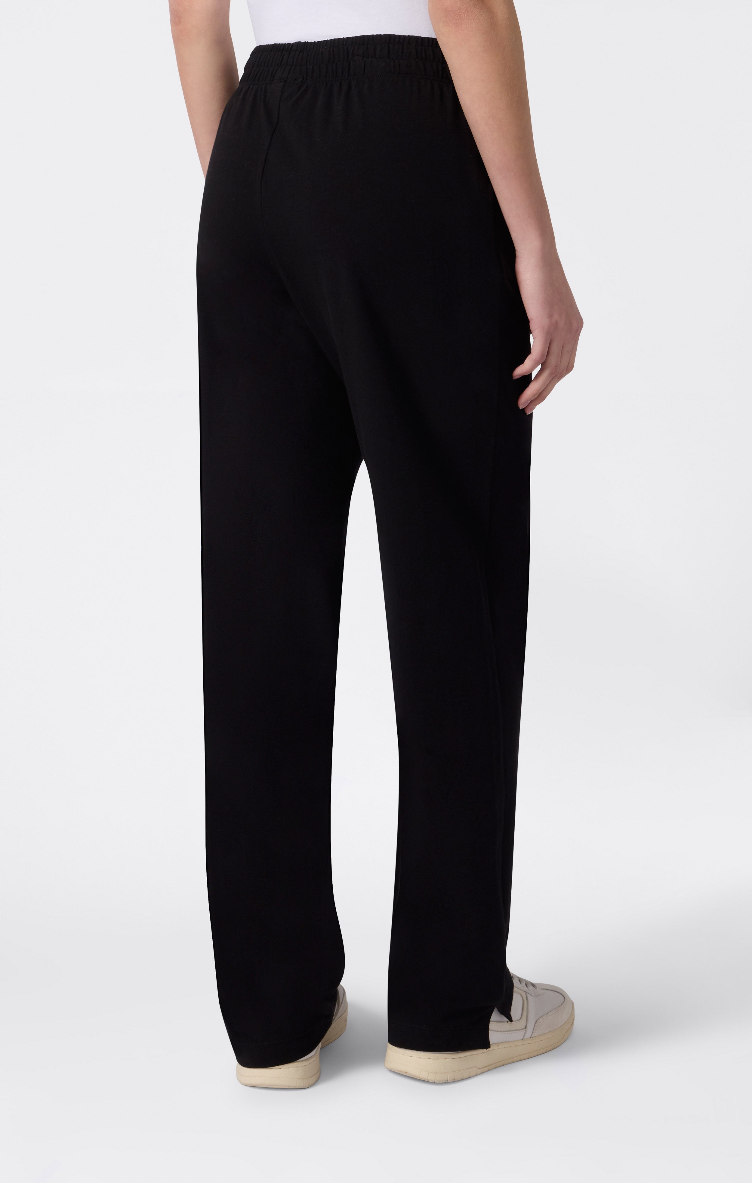 Women’s Lightweight Straight Hem Jogger Pants with Zip Pockets Icons