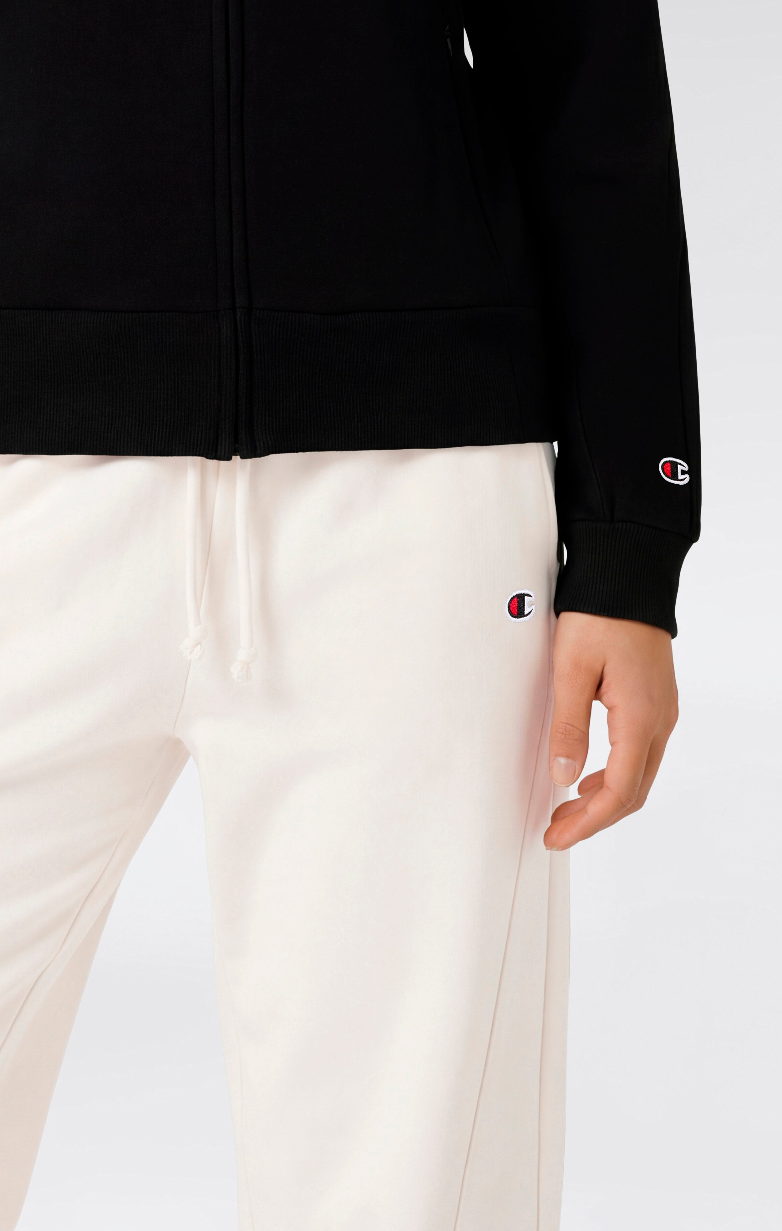 Damen Leichte Jogger-Hose mit Barrel-Bein Icons