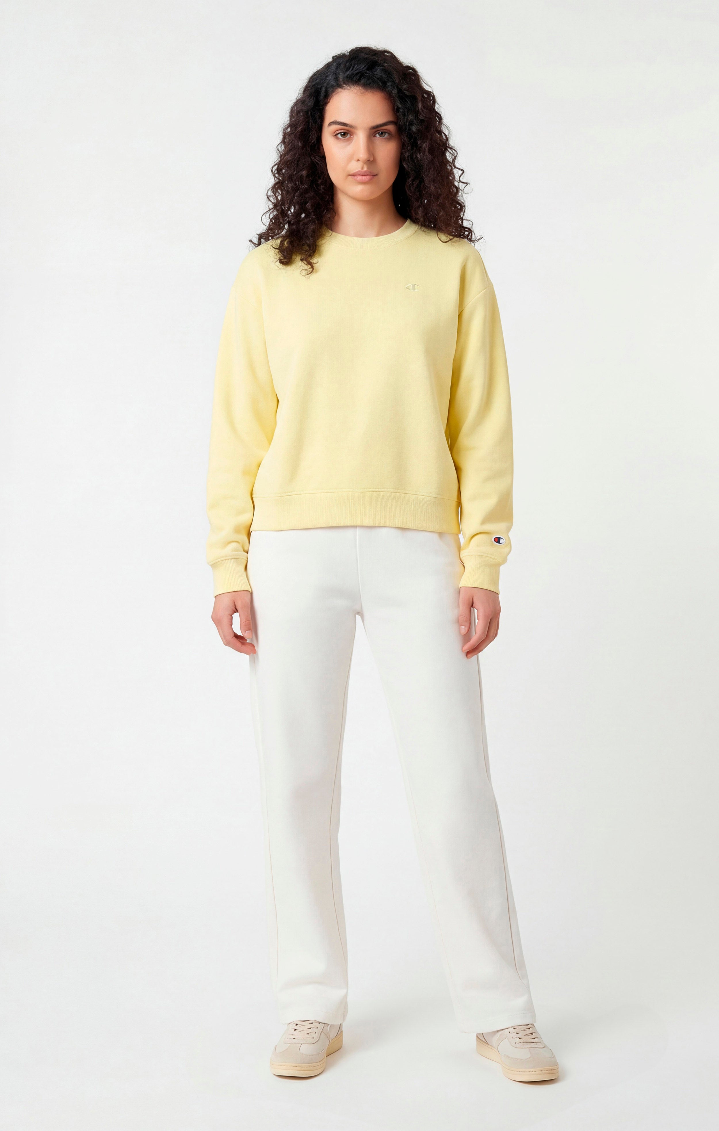 Pantaloni Joggers Leggeri Flare da Donna Icons