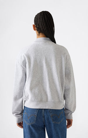 Felpa Bomber Leggera Reverse Weave da Donna