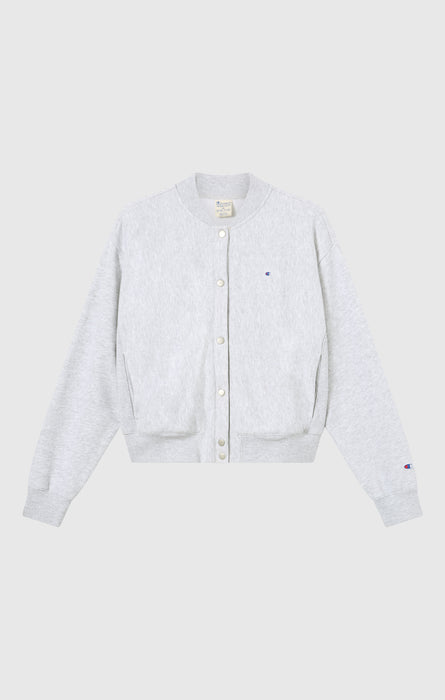 Women’s Lightweight Reverse Weave Bomber Sweatshirt