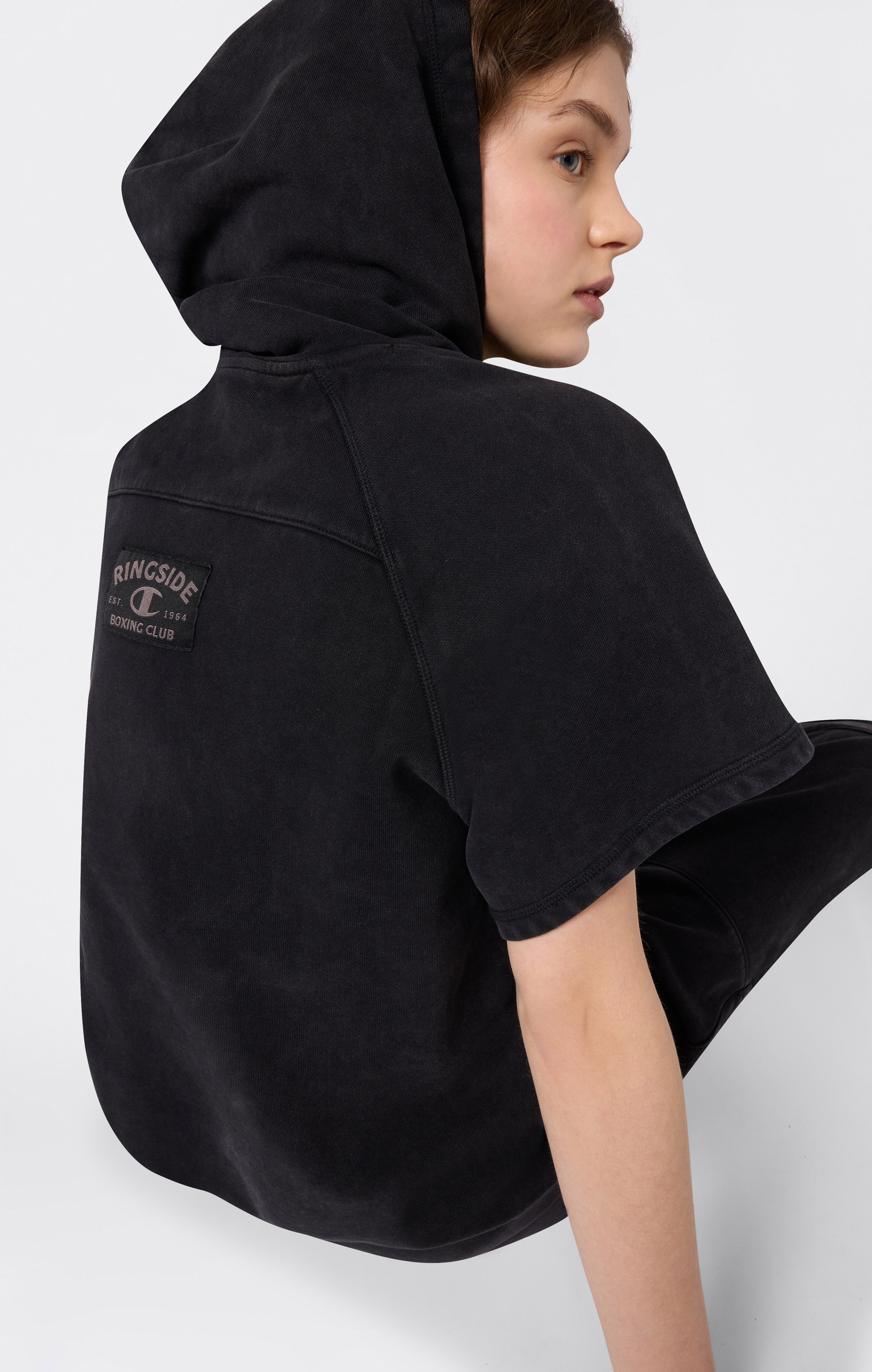 Women’s Boxing-Inspired Sleeveless Hoodie