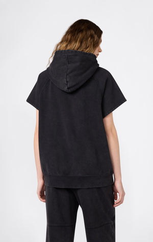 Women’s Boxing-Inspired Sleeveless Hoodie