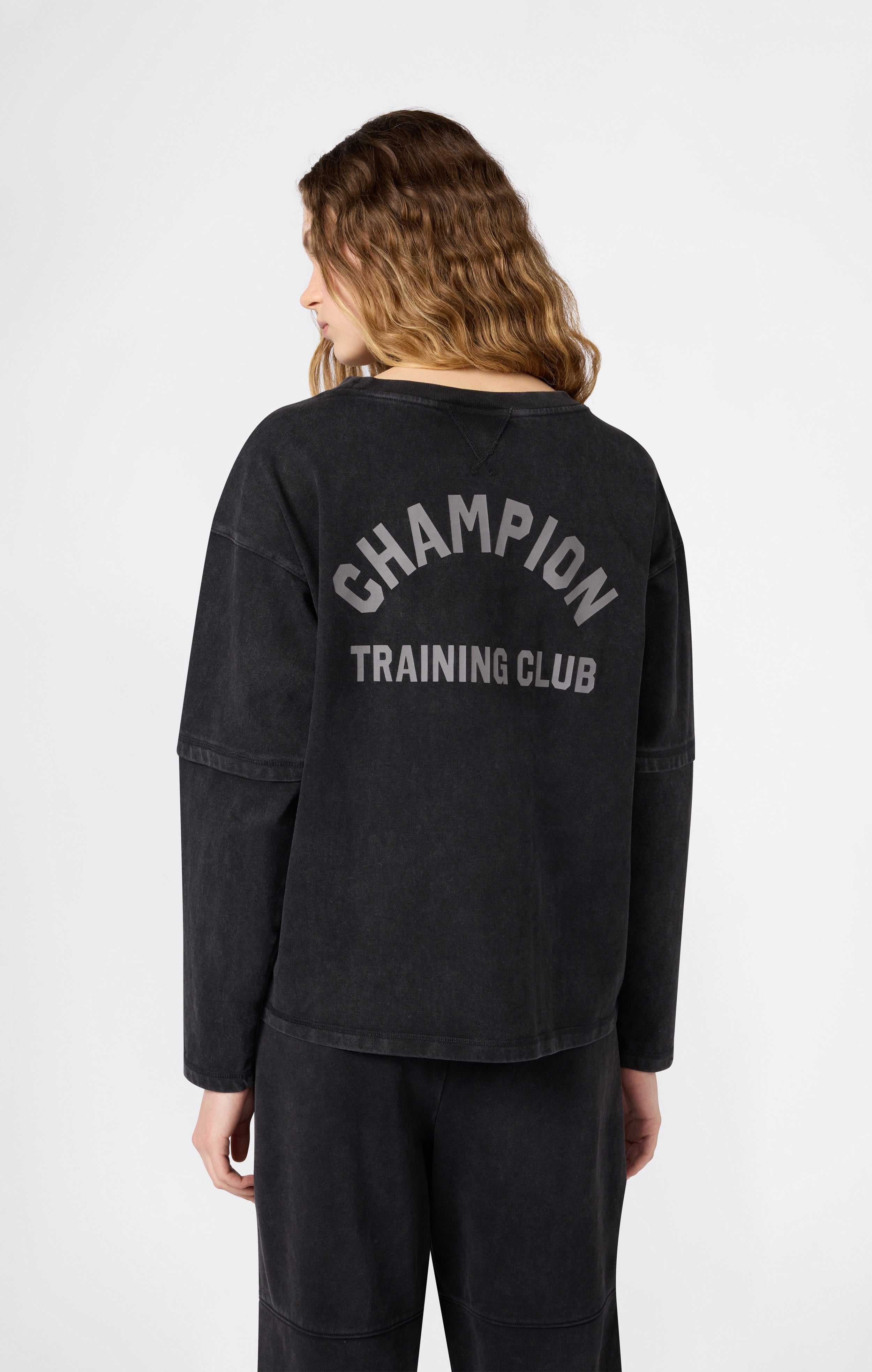 Women’s Boxing-Inspired Crewneck Sweatshirt