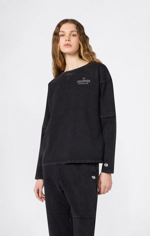 Women’s Boxing-Inspired Crewneck Sweatshirt