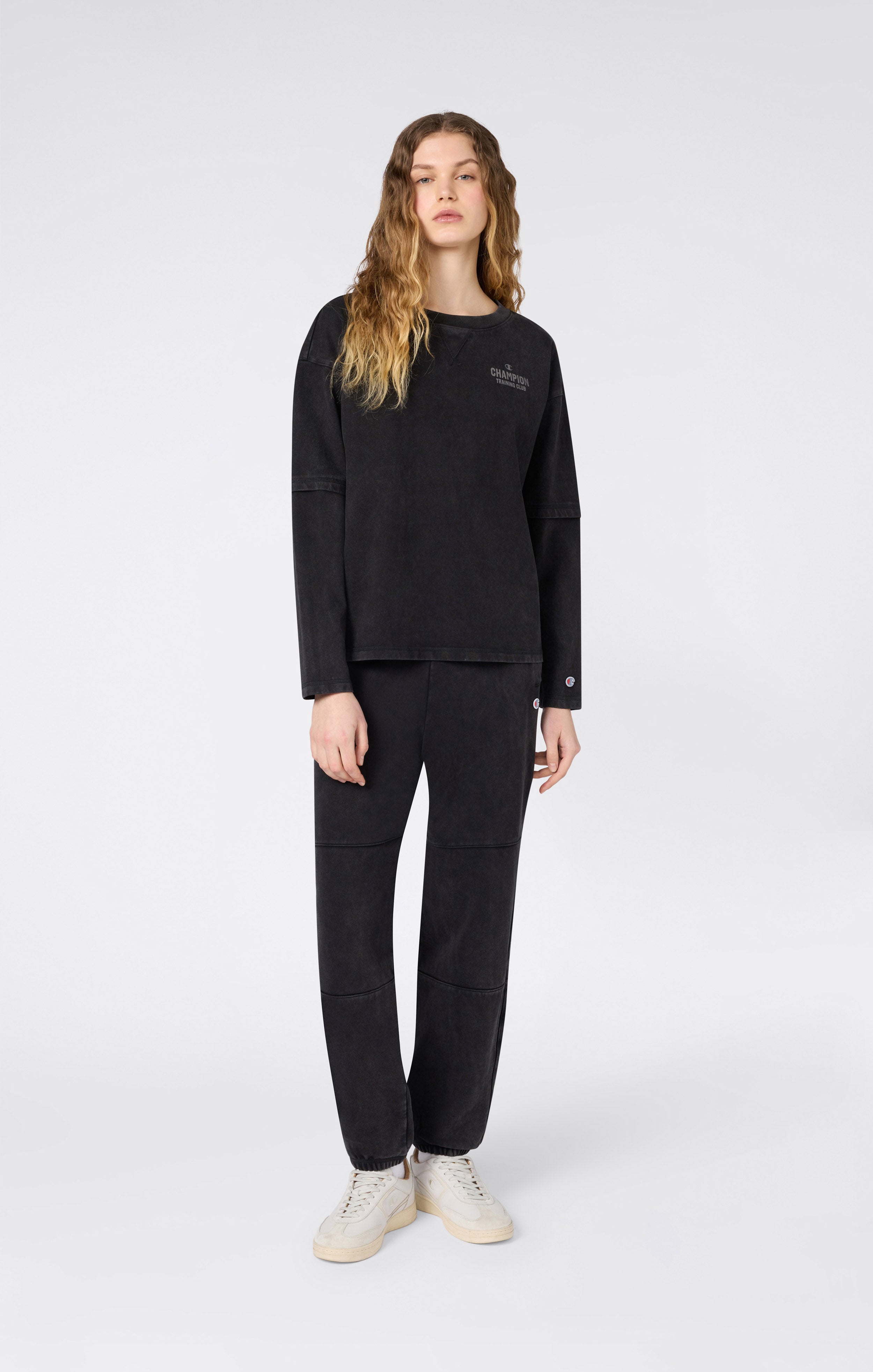 Women’s Boxing-Inspired Crewneck Sweatshirt