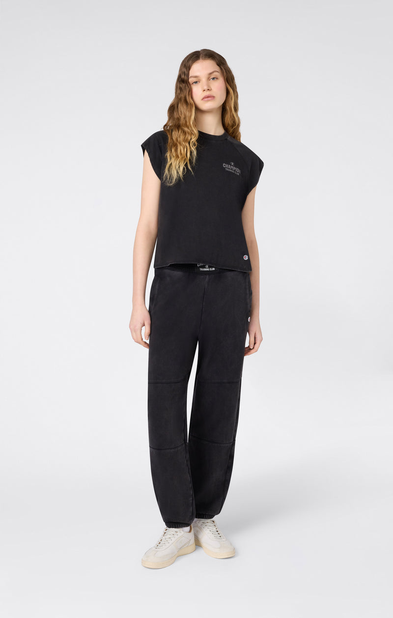 Pantaloni con Fondo Elasticizzato Ispirazione Boxe da Donna