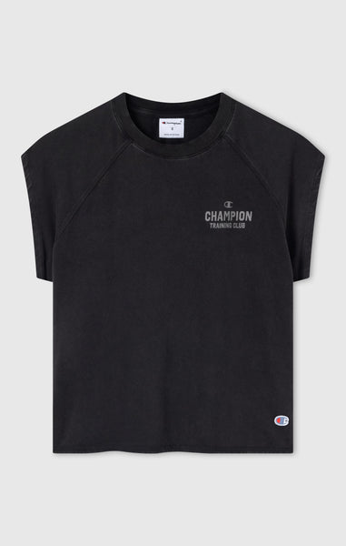 Women’s Boxing-Inspired Crewneck T-Shirt