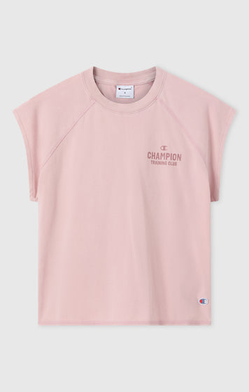 Women’s Boxing-Inspired Crewneck T-Shirt