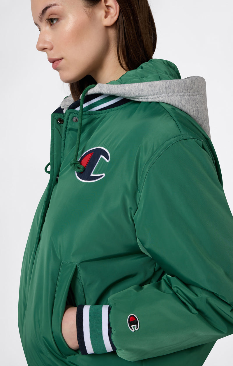 Women’s Hooded Bomber Jacket