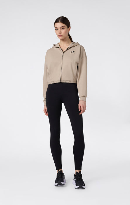 Felpa con Cappuccio Full Zip Donna C-Tech