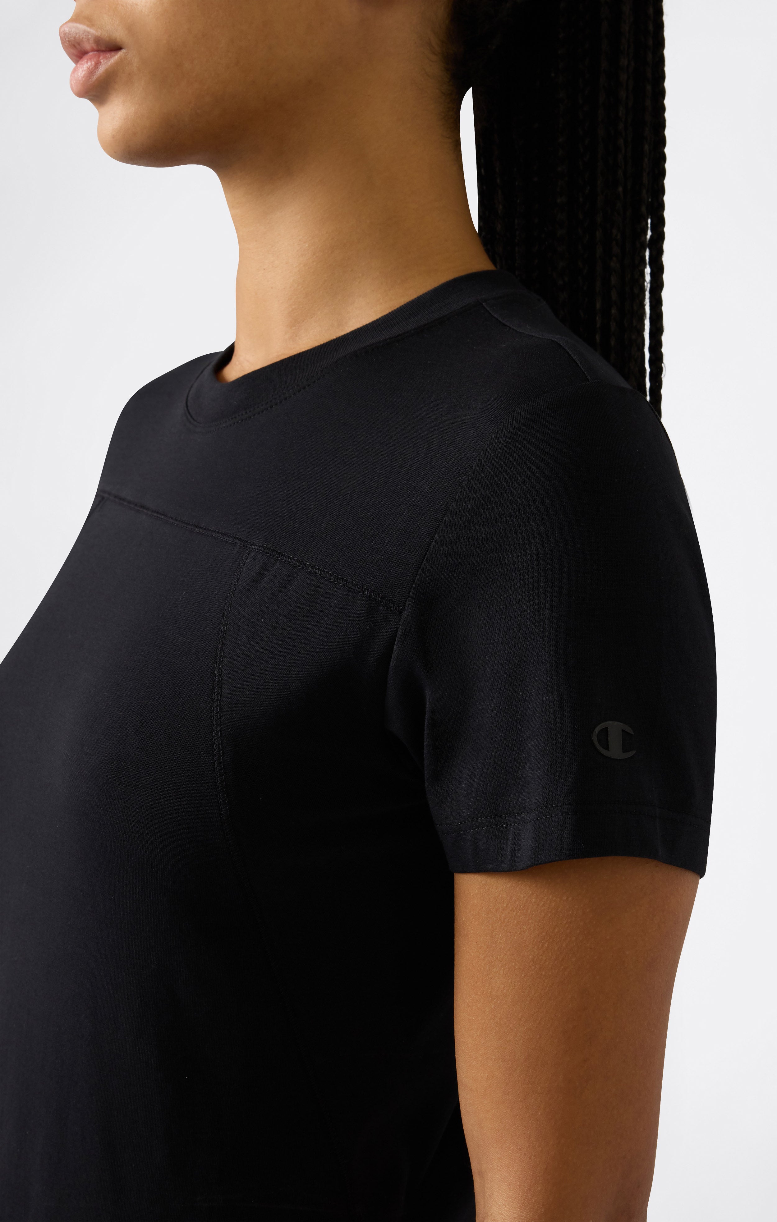 C-Tech Damen Sport-T-Shirt mit Rundhalsausschnitt