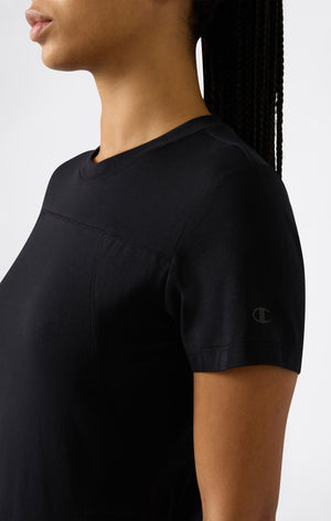 C-Tech Damen Sport-T-Shirt mit Rundhalsausschnitt