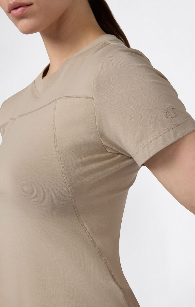 C-Tech Damen Sport-T-Shirt mit Rundhalsausschnitt