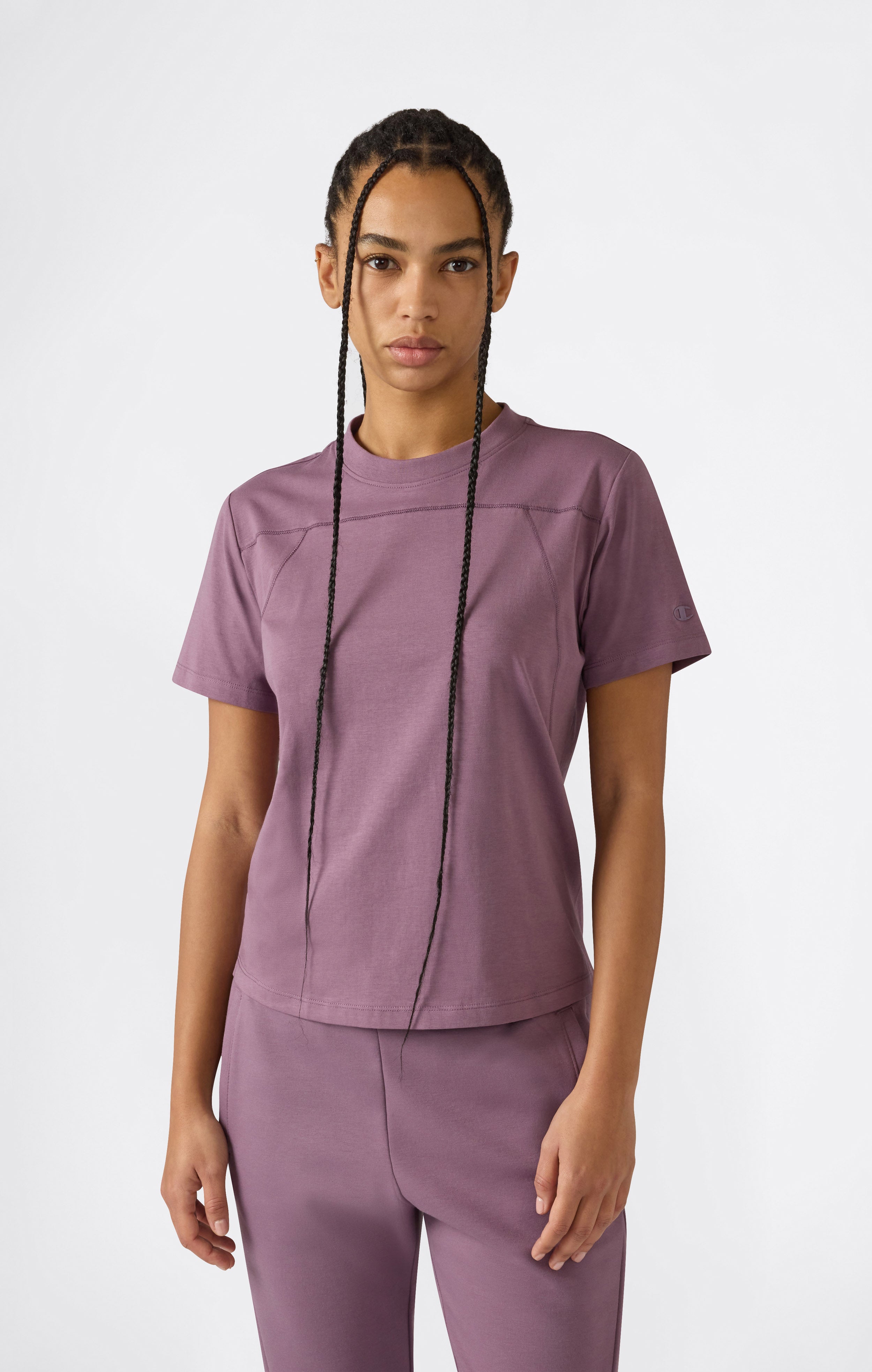 T-shirt Sportive Col Rond Femme C-Tech