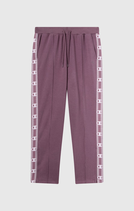 Damen Interlock Hose mit geradem Bein und Tape Logo