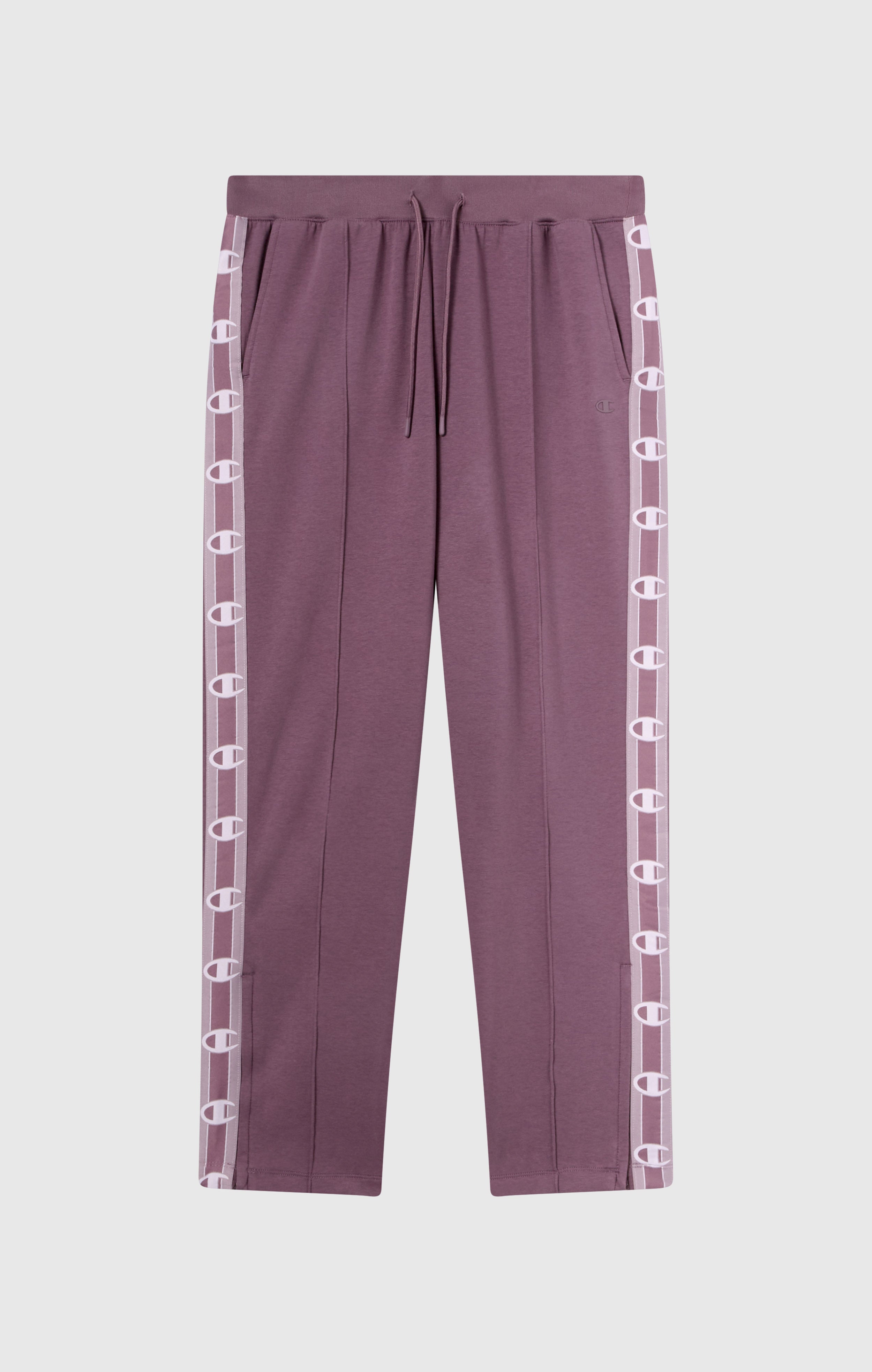 Damen Interlock Hose mit geradem Bein und Tape Logo