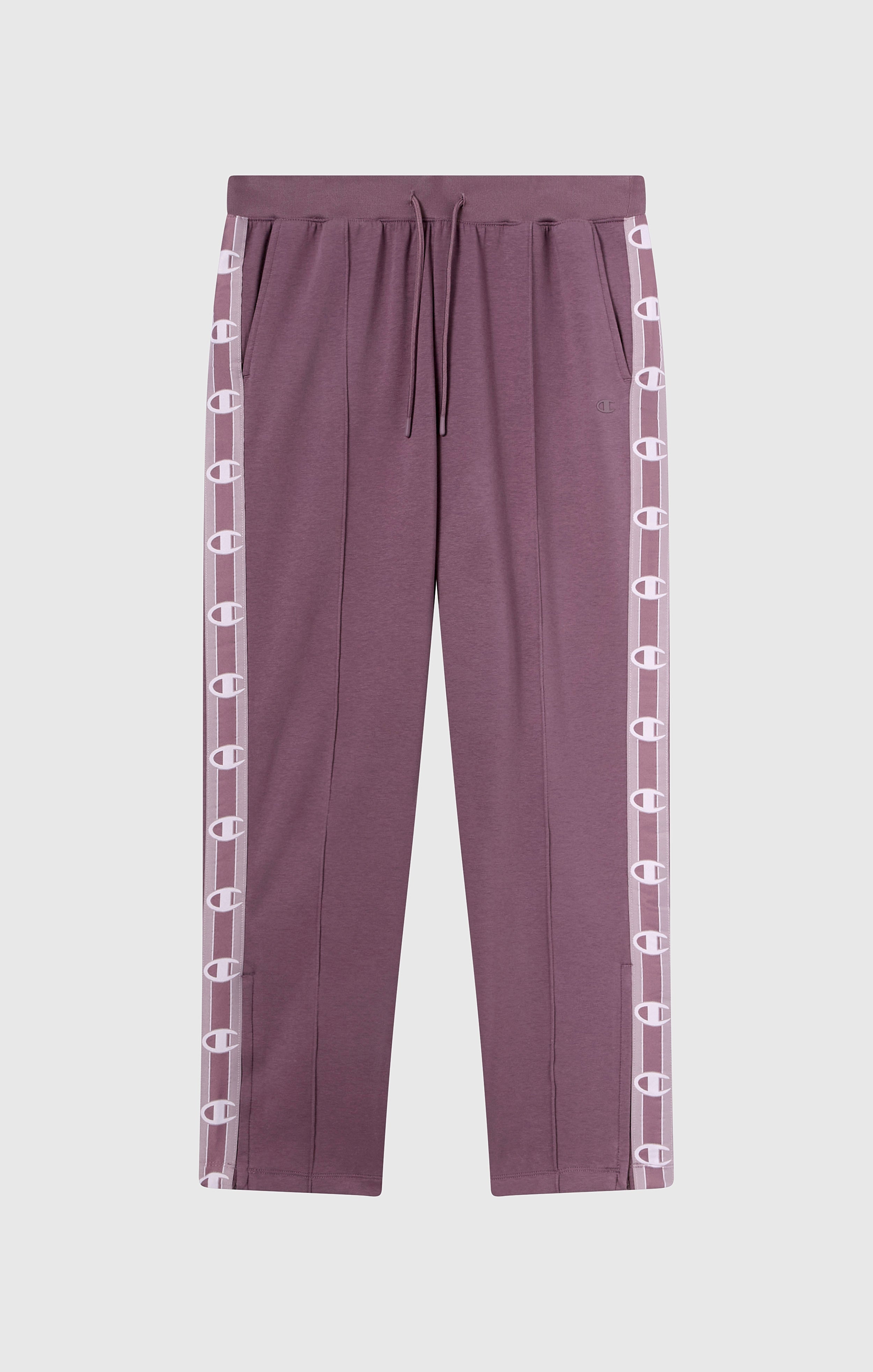 Damen Interlock Hose mit geradem Bein und Tape Logo