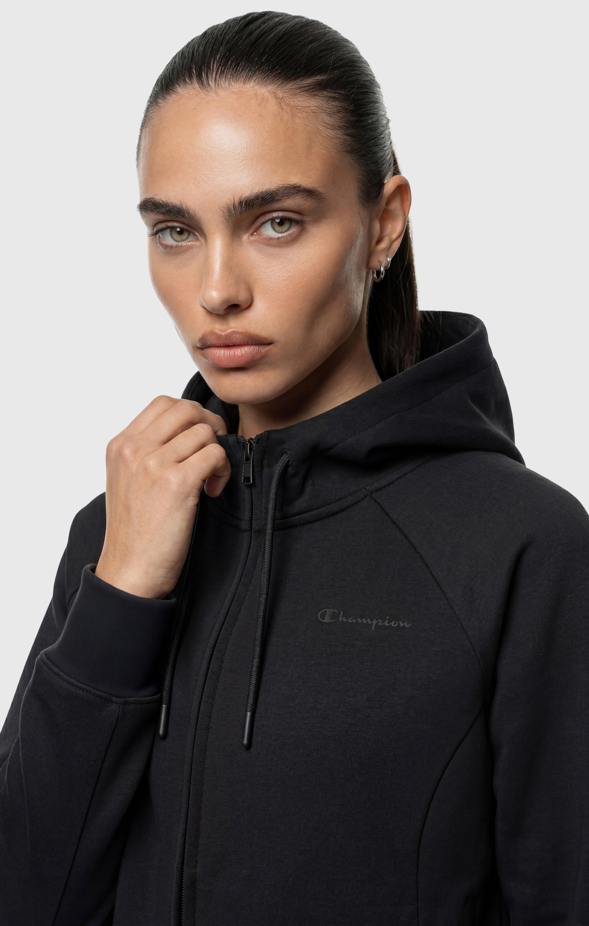 Women’s Full Zip Interlock Hoodie