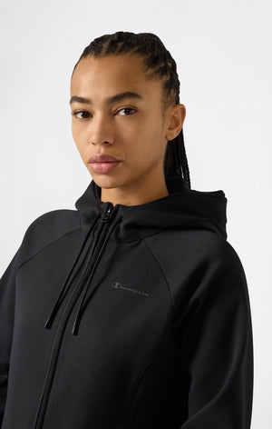 Women’s Full Zip Interlock Hoodie