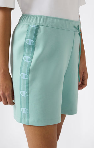 Women’s Interlock Shorts with Logo Tape