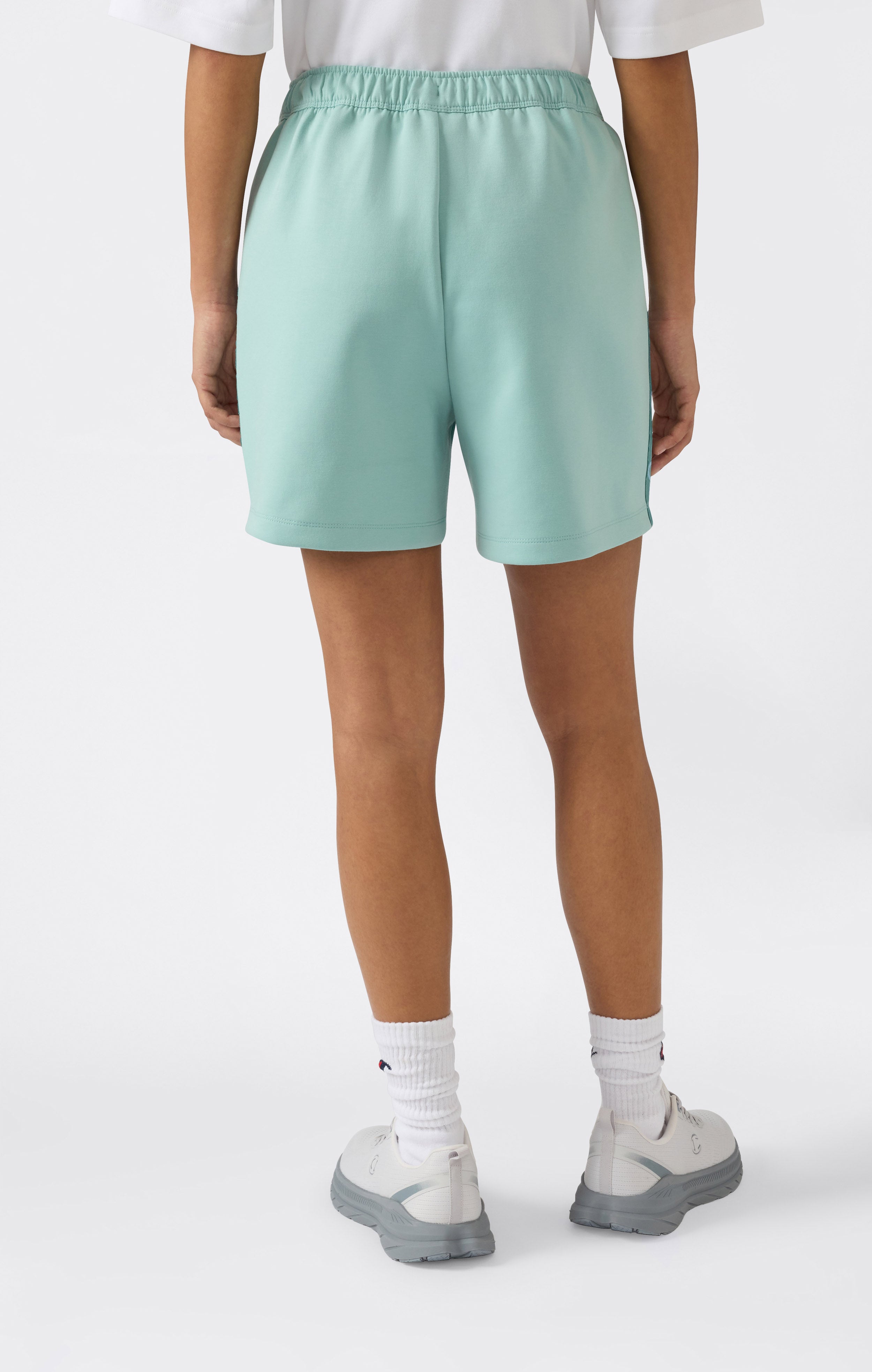 Women’s Interlock Shorts with Logo Tape