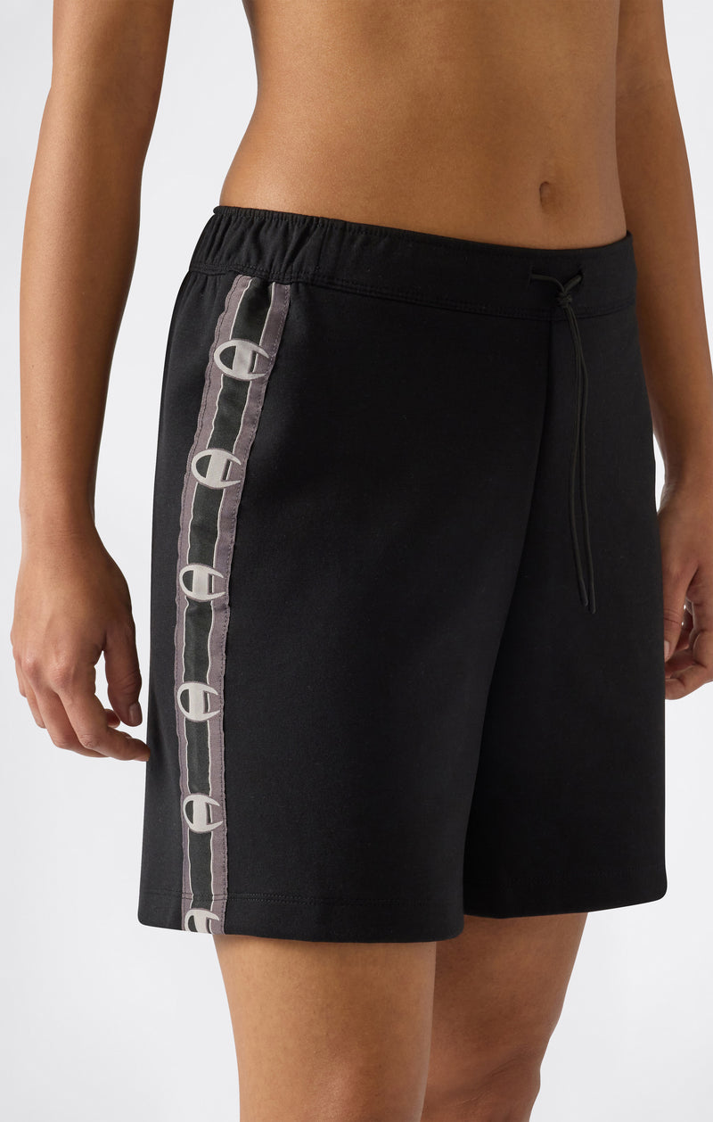 Women’s Interlock Shorts with Logo Tape