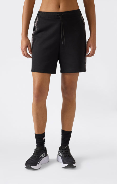Women’s Interlock Shorts with Logo Tape