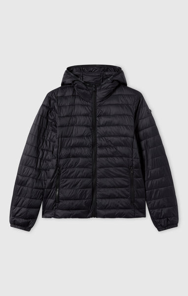 Veste matelassée à capuche pour femme