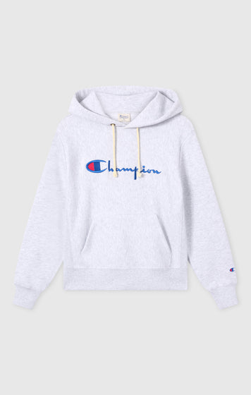 Sweat à capuche léger Reverse Weave avec logo brodé pour femme