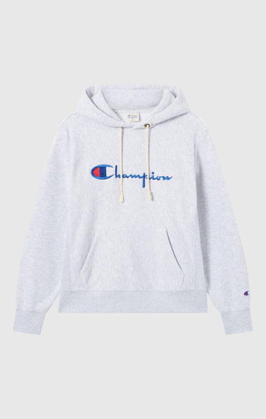 Women’s Lightweight Reverse Weave Hoodie with Embroidered Logo