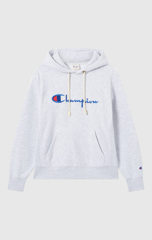 Sweat à capuche léger Reverse Weave avec logo brodé pour femme
