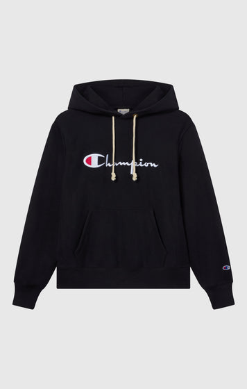 Sweat à capuche léger Reverse Weave avec logo brodé pour femme