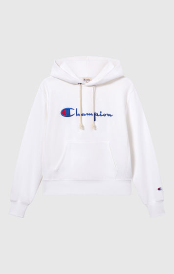 Sweat à capuche léger Reverse Weave avec logo brodé pour femme