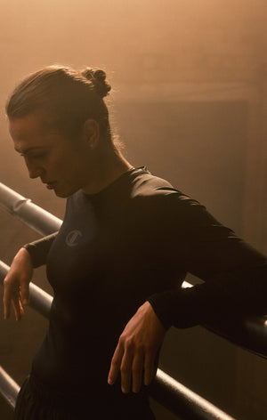 Maglia a Compressione a Manica Lunga da Donna Combat