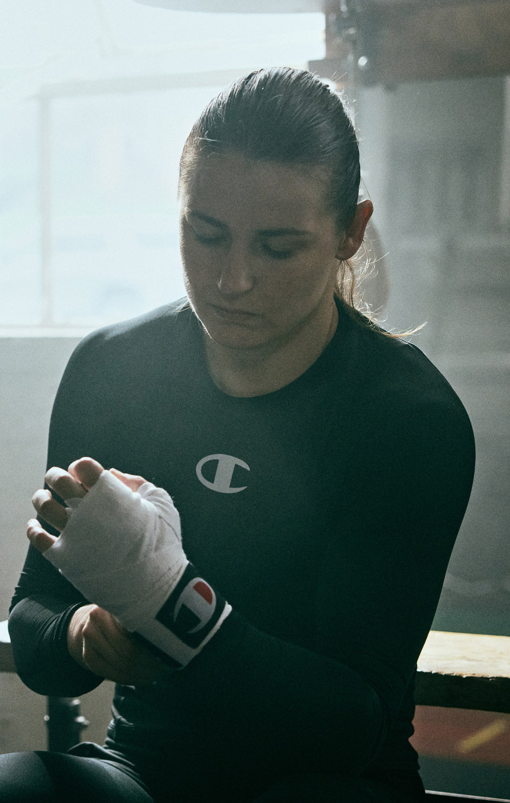 Damen Kompressionsshirt Langarm Combat