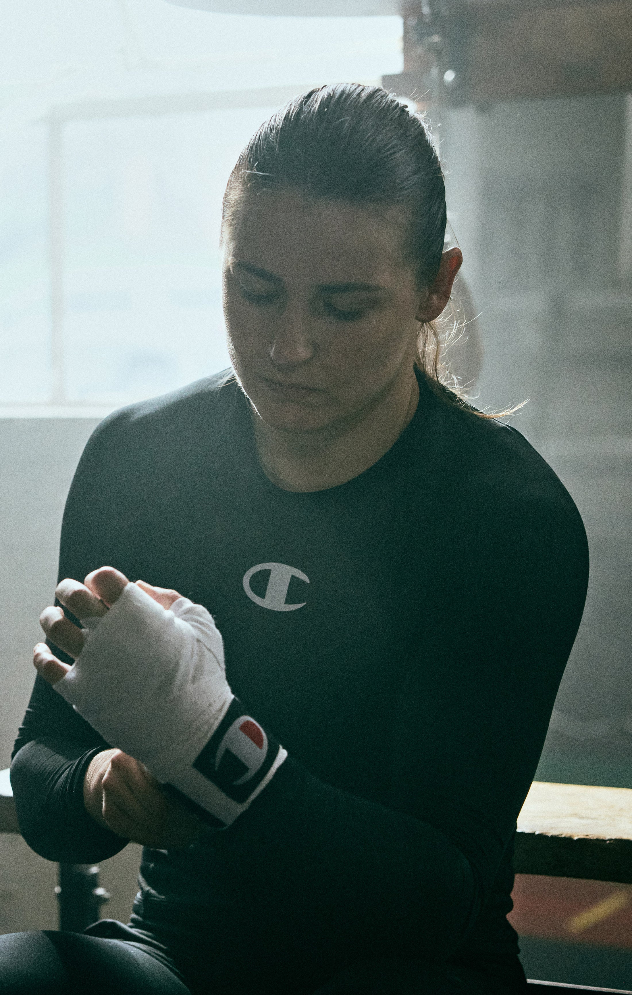 Damen Kompressionsshirt Langarm Combat
