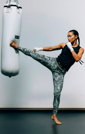 Damen Kompressionsleggings Combat