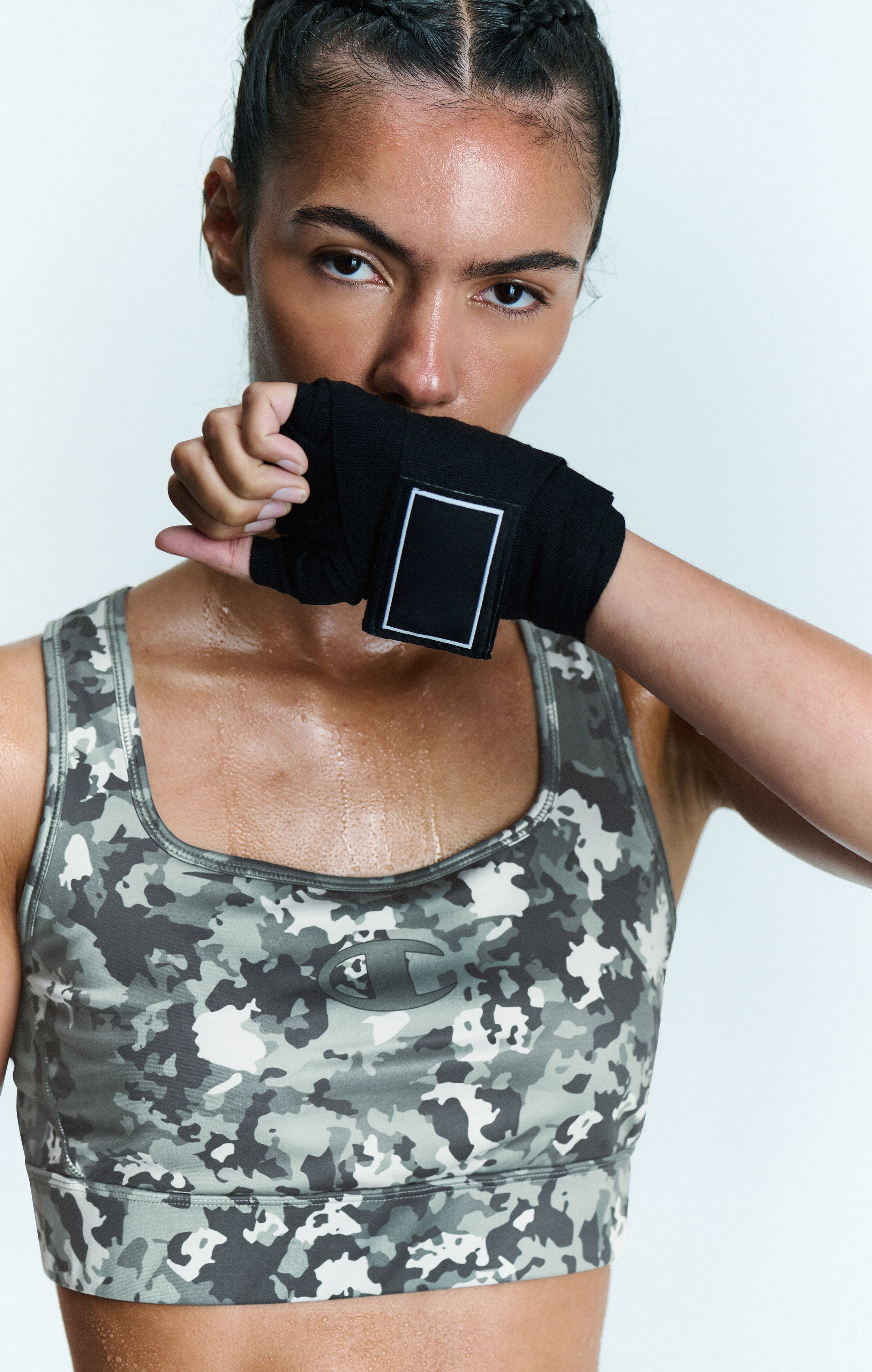 Women's Compression Sports Bra Combat