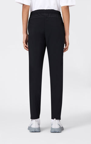 Pantalones de Nylon Elástico Tejido Mujer