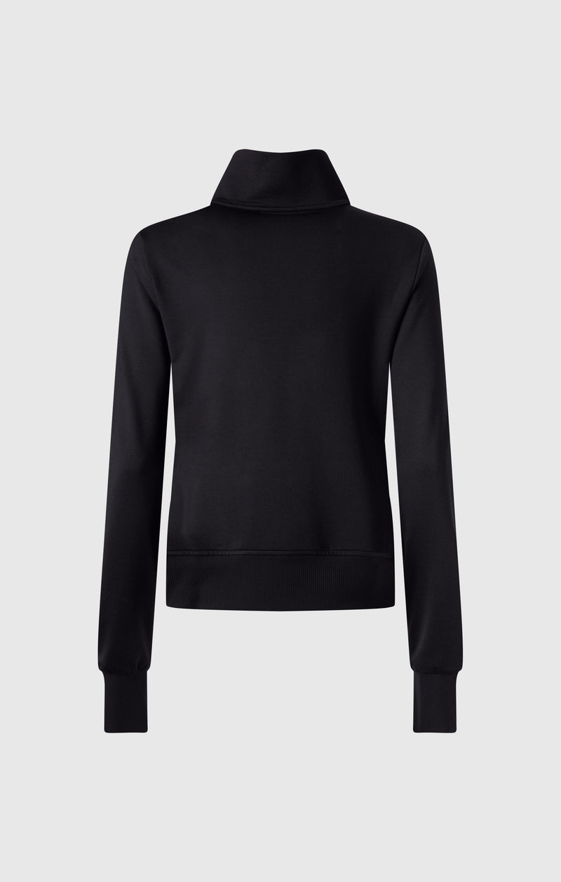 Women's Slim Fit Full-Zip Stretch Poly Hoodie