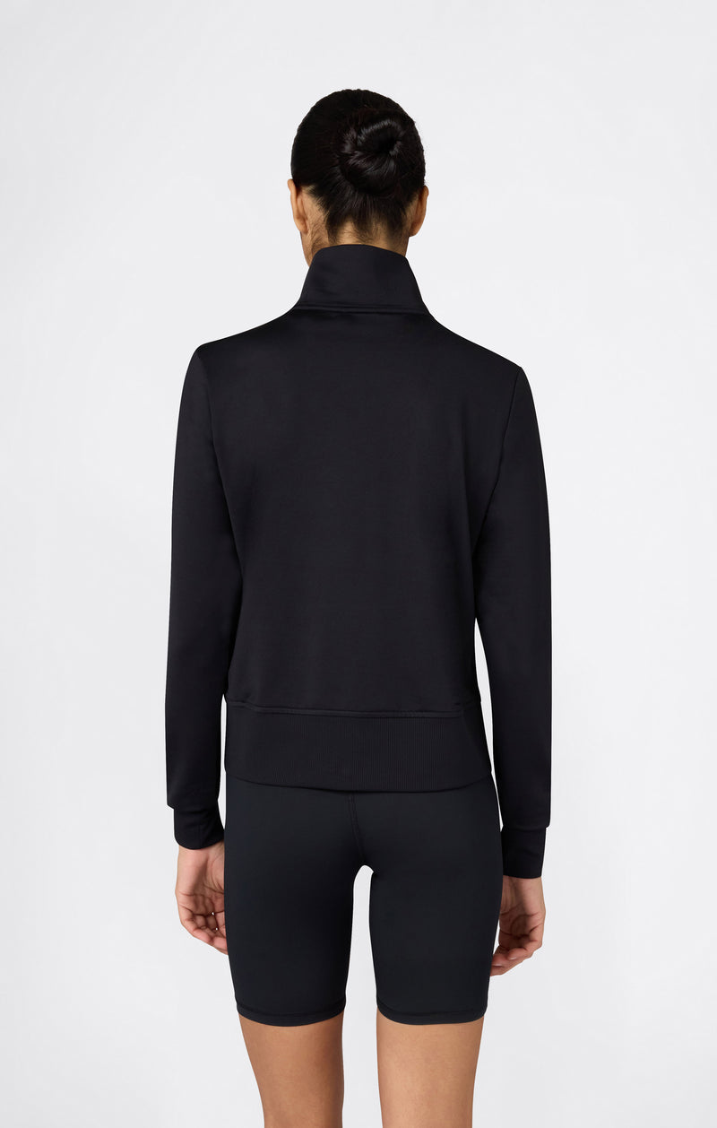 Women's Slim Fit Full-Zip Stretch Poly Hoodie