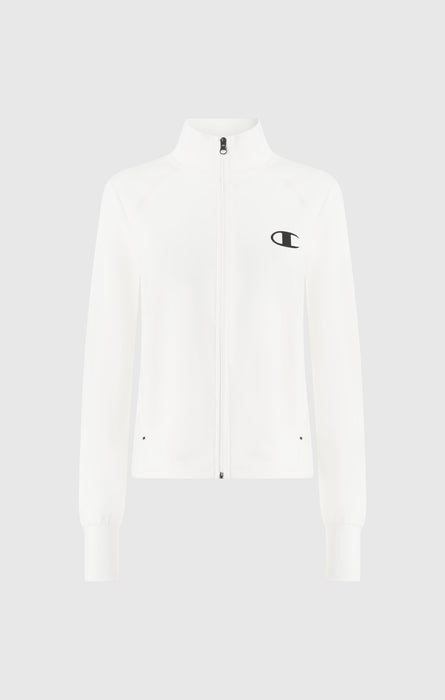 Women's Slim Fit Full-Zip Stretch Poly Hoodie
