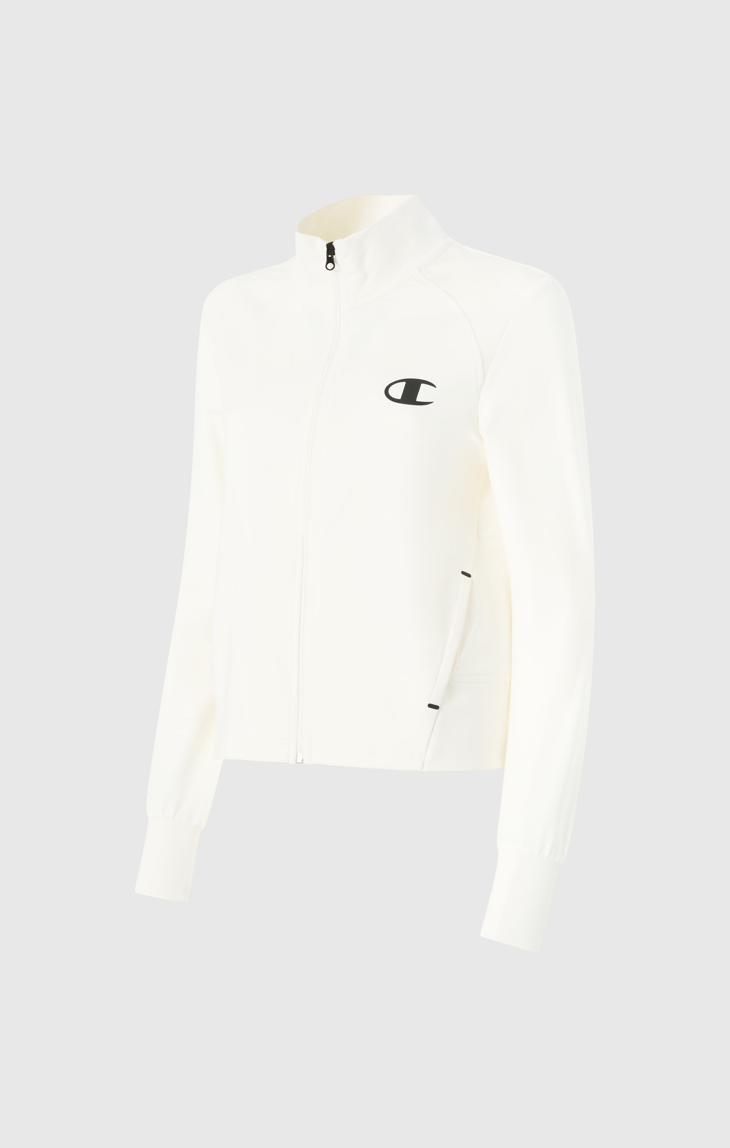 Felpa con Zip Intera Stretch Poly Slim Fit Donna