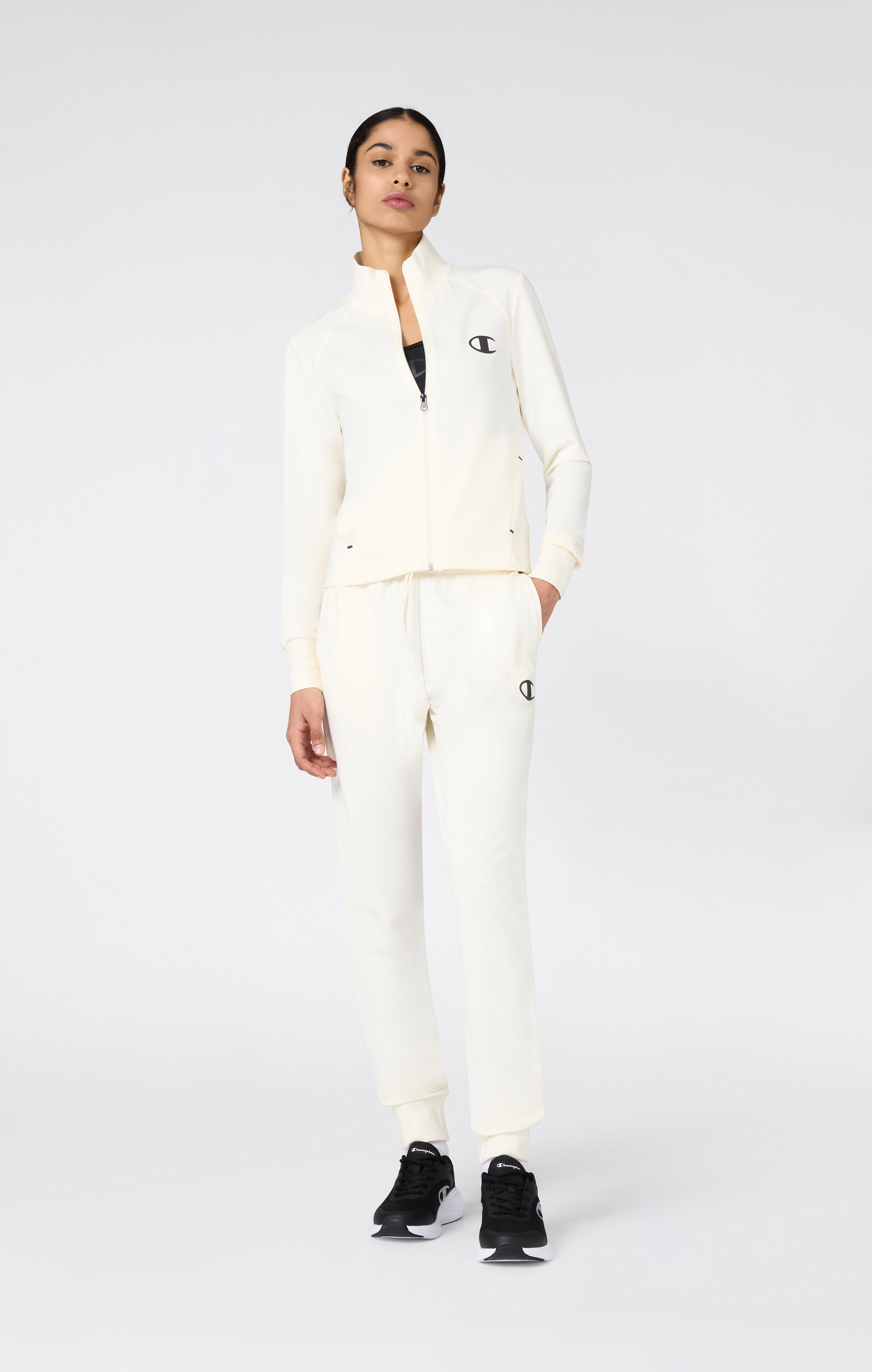 Women's Slim Fit Stretch Poly Pants