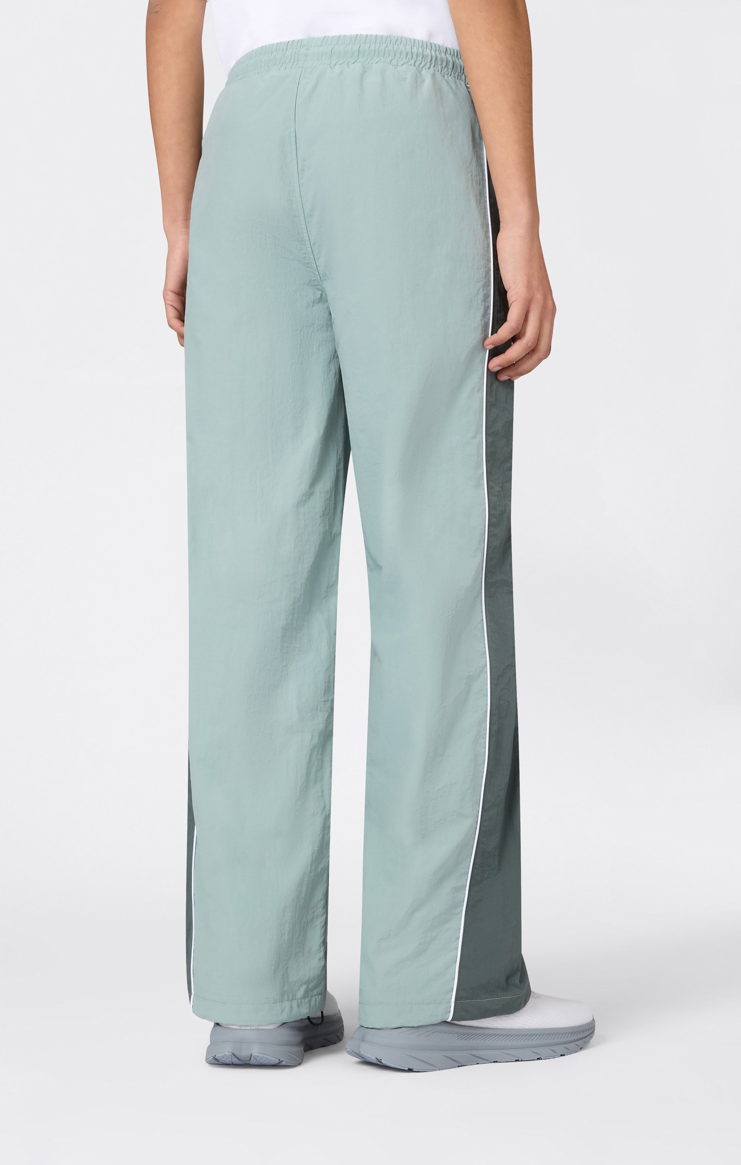 Pantaloni Woven Nylon Loose Fit Donna