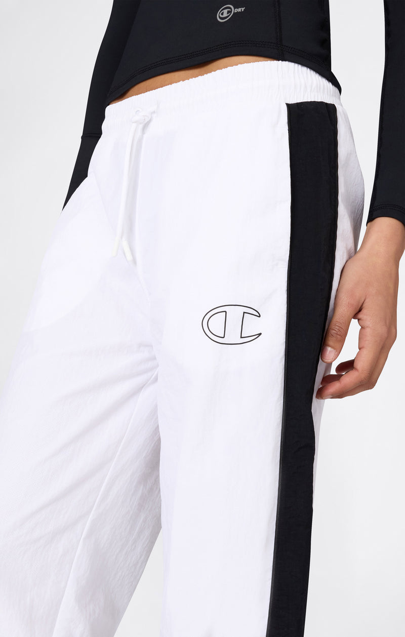 Pantaloni Woven Nylon Loose Fit Donna