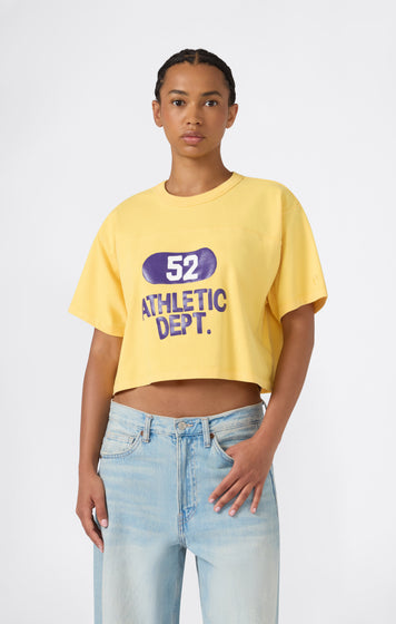 Women’s Cropped Crewneck T-Shirt Time Capsule