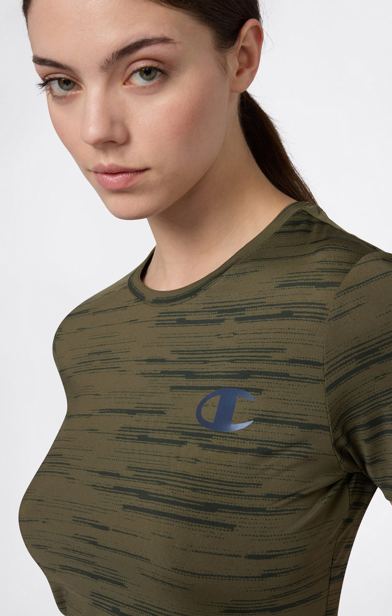 Women’s Quick-Dry Sports Crewneck T-Shirt