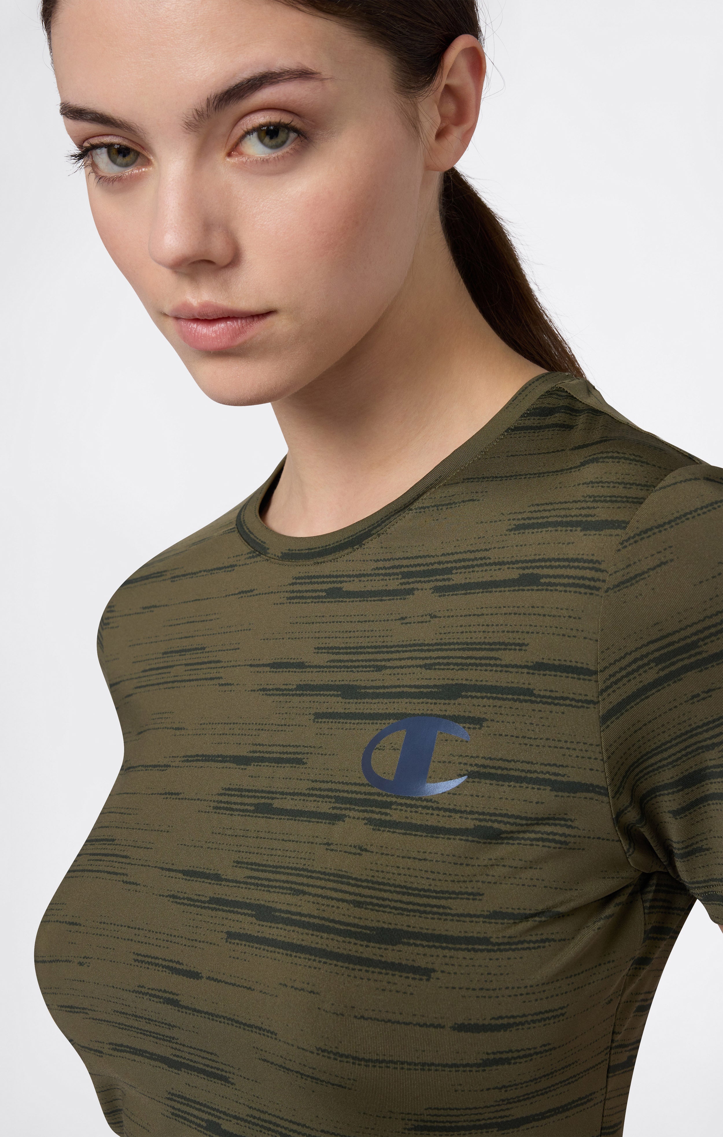 Women’s Quick-Dry Sports Crewneck T-Shirt